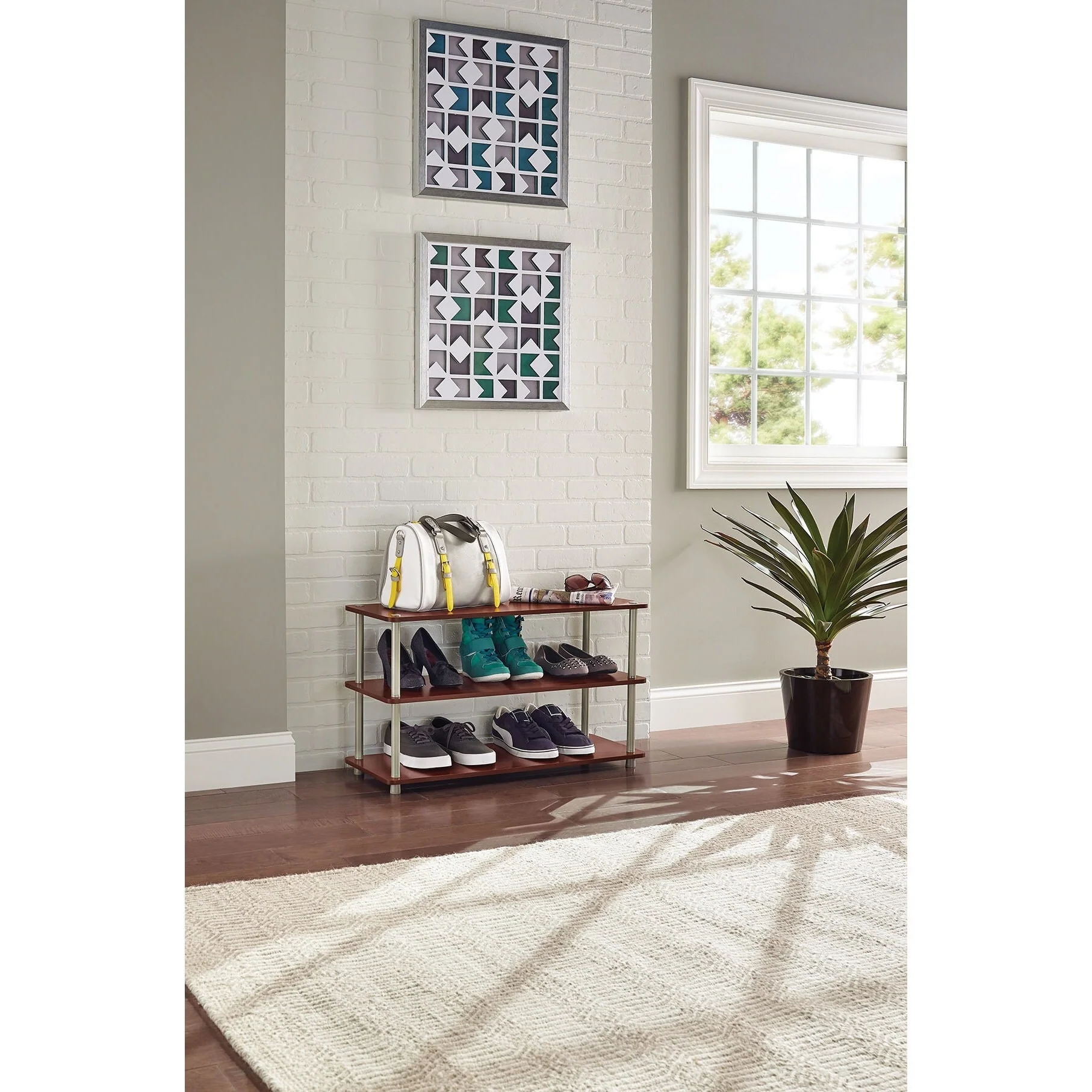 ClosetMaid 3 Tier Shelf Shoe Organizer