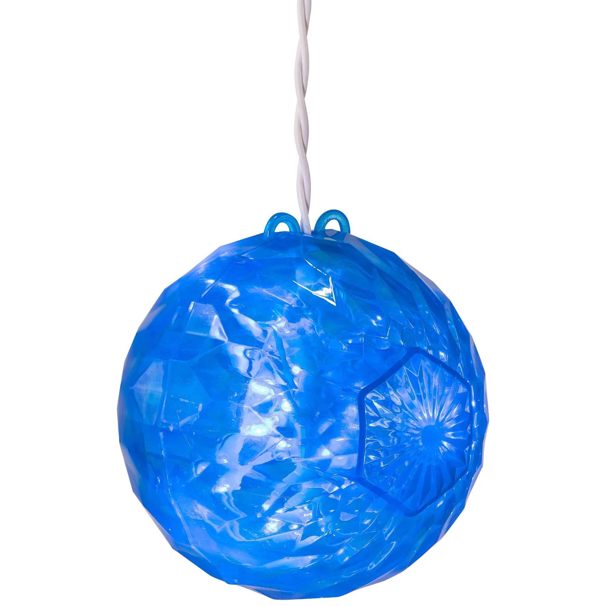LED Crystal Sphere Hanging Christmas Decoration - 5