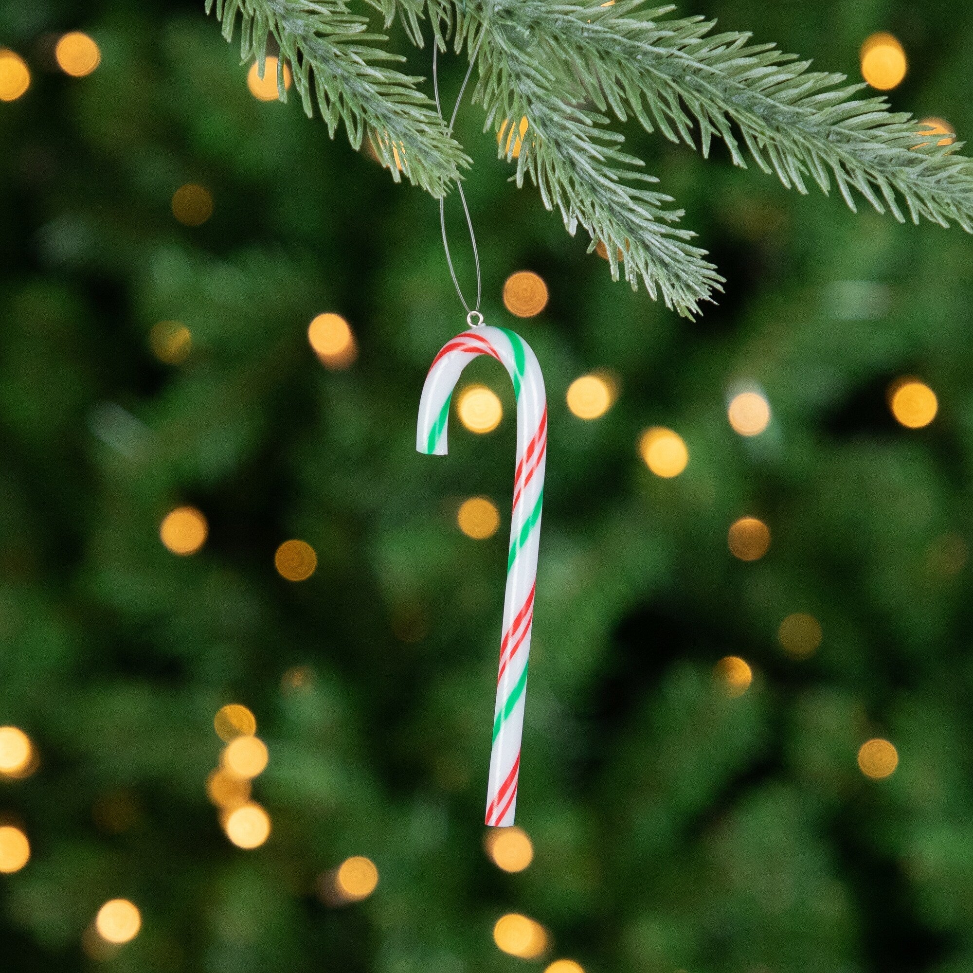 12ct Multi Twist Candy Cane Christmas Ornaments 4
