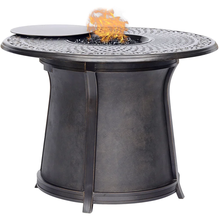 Alejandria 4 - Person Round Outdoor Dining Set