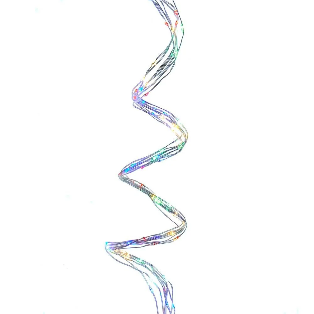 Kurt Adler 240-Light 9.8-Foot Multi-Color LED Cascade Light Set