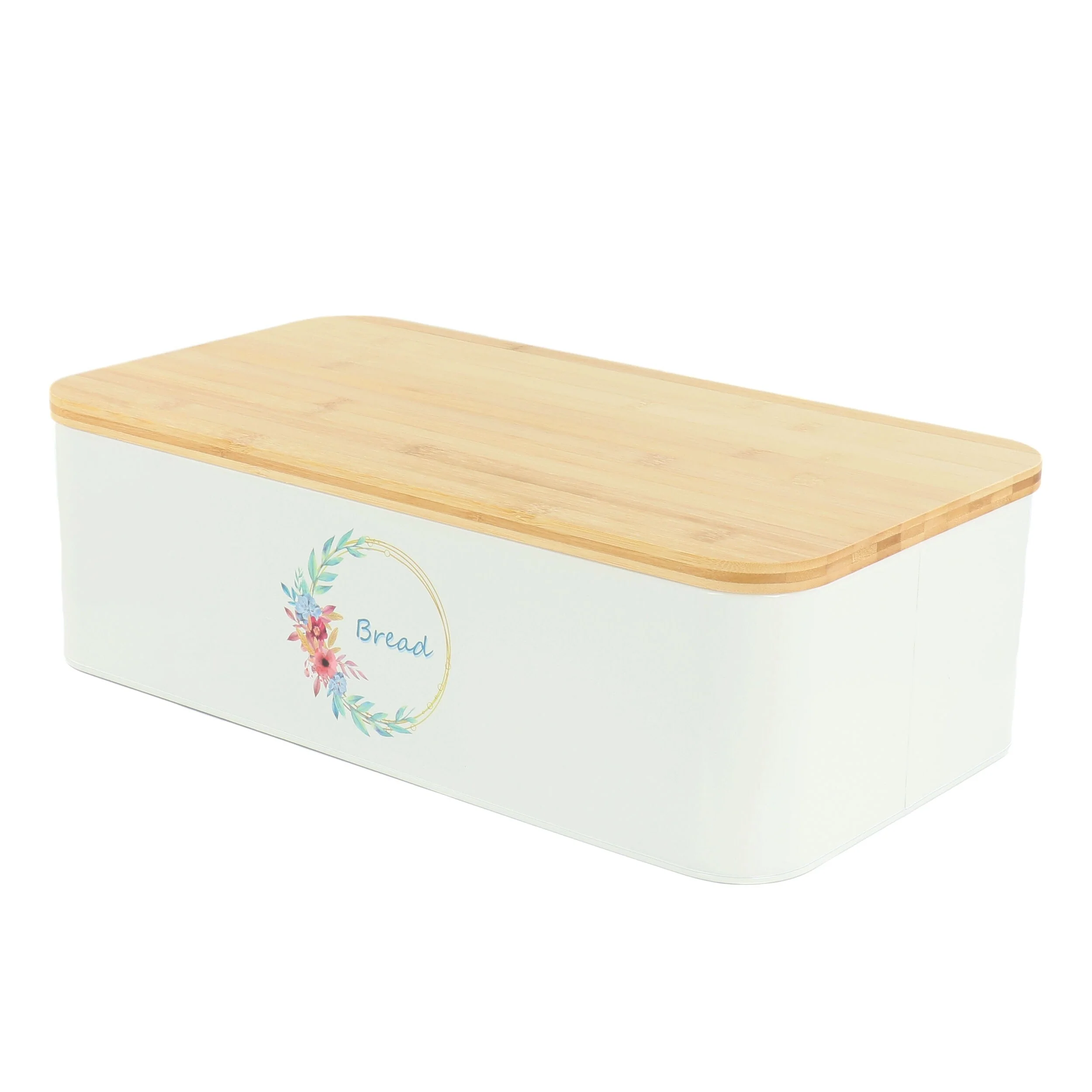 4 Piece Iron Canister and Bread Box Set - 4 Piece Set