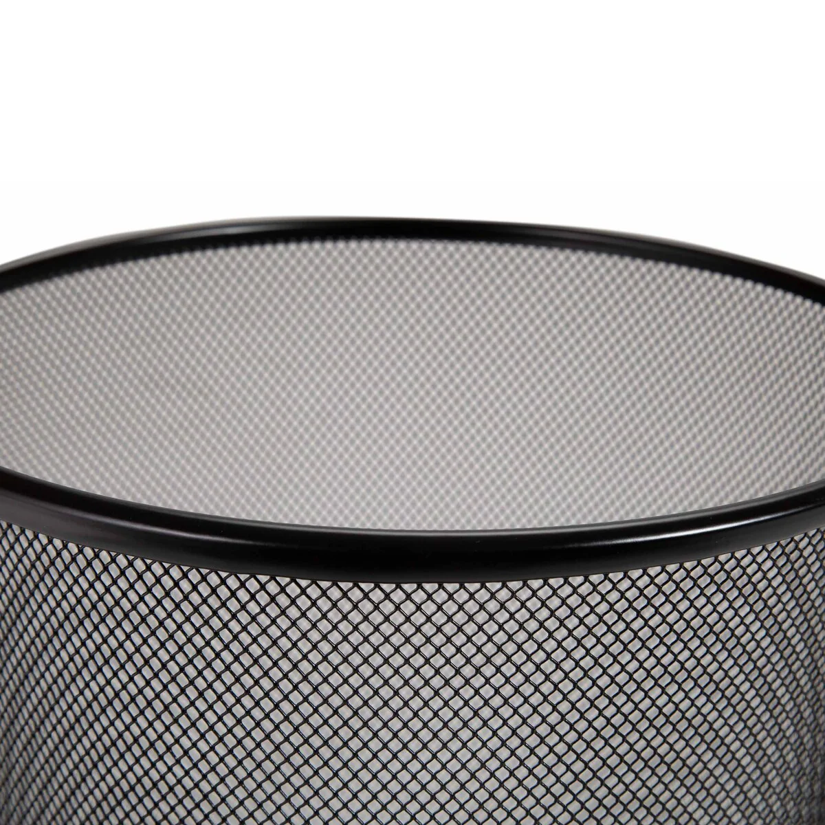 Seville Classics 6 Gal. Round Mesh Trash Can Recycling Bin (2-Pack)