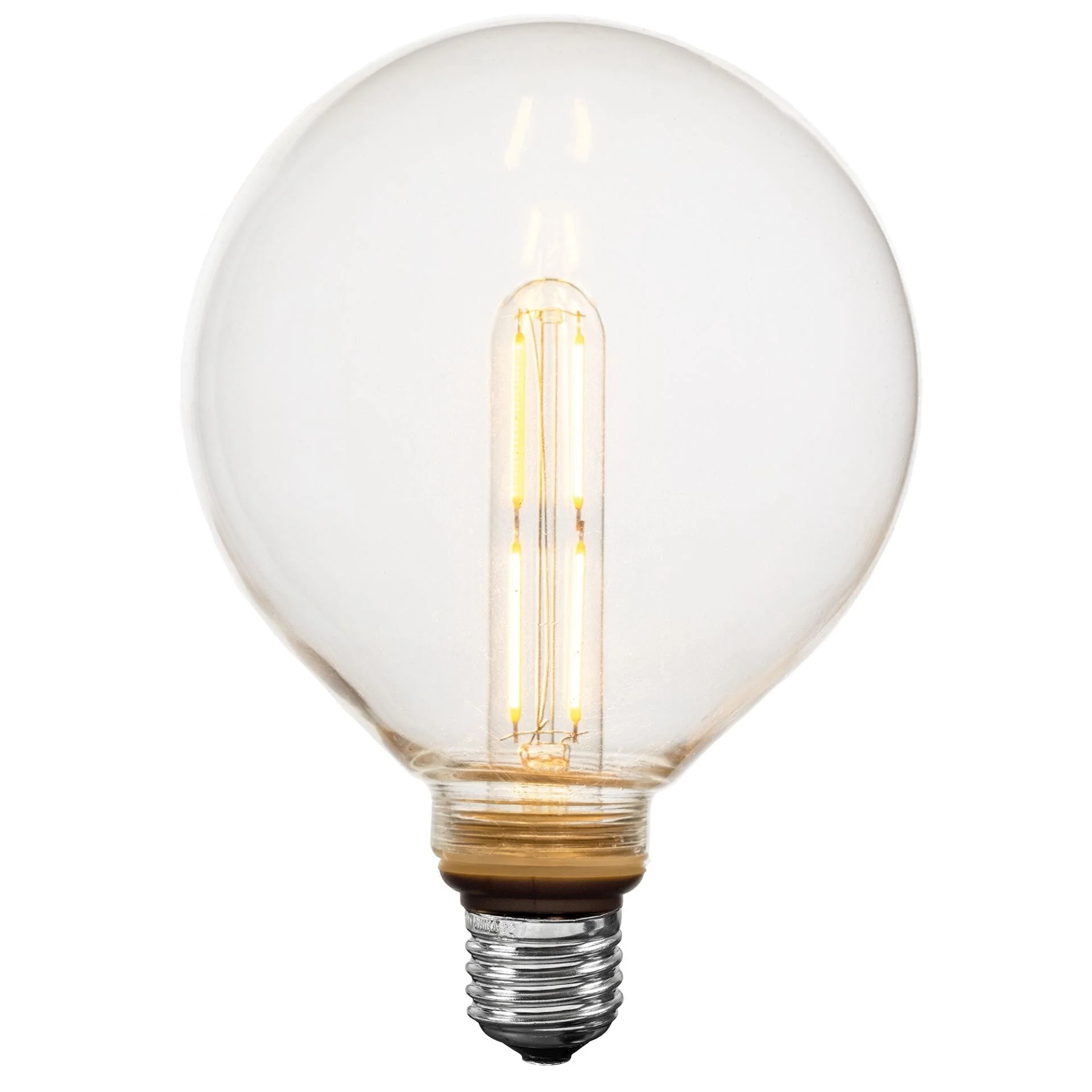 Festive Living LED G125 + T25 Bulb Indoor/Outdoor Covered Edison Bulbs, E26 Base - Large