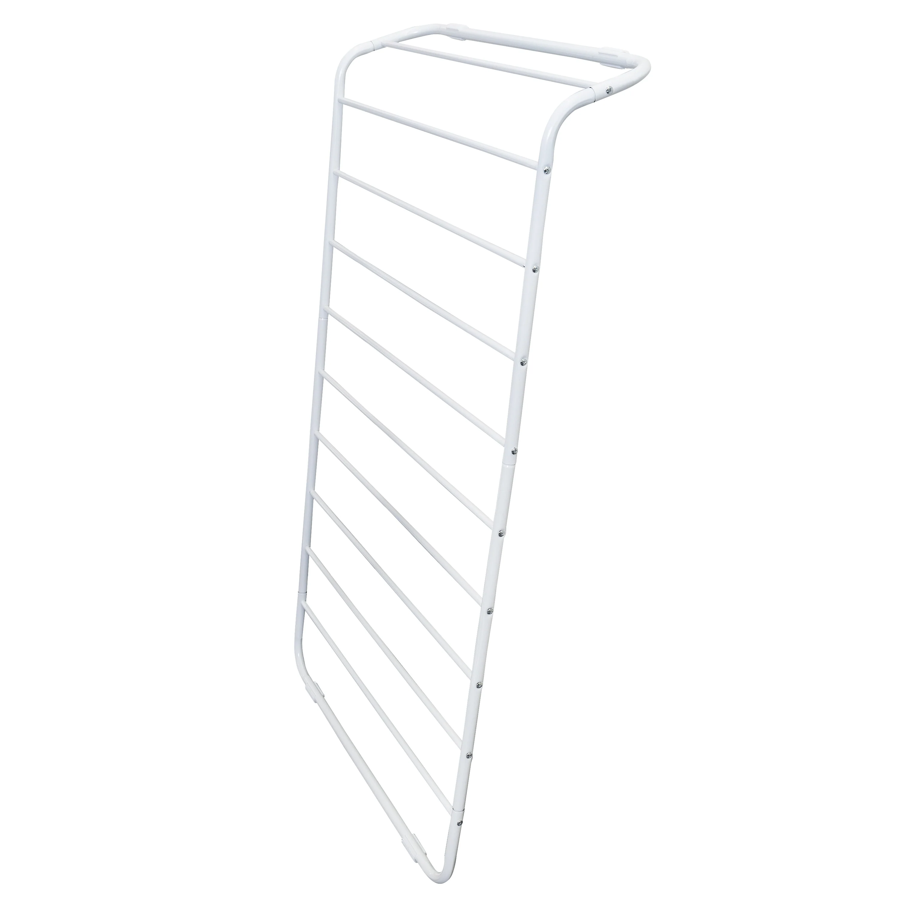 Honey-Can-Do White Steel Leaning Clothes Drying Rack
