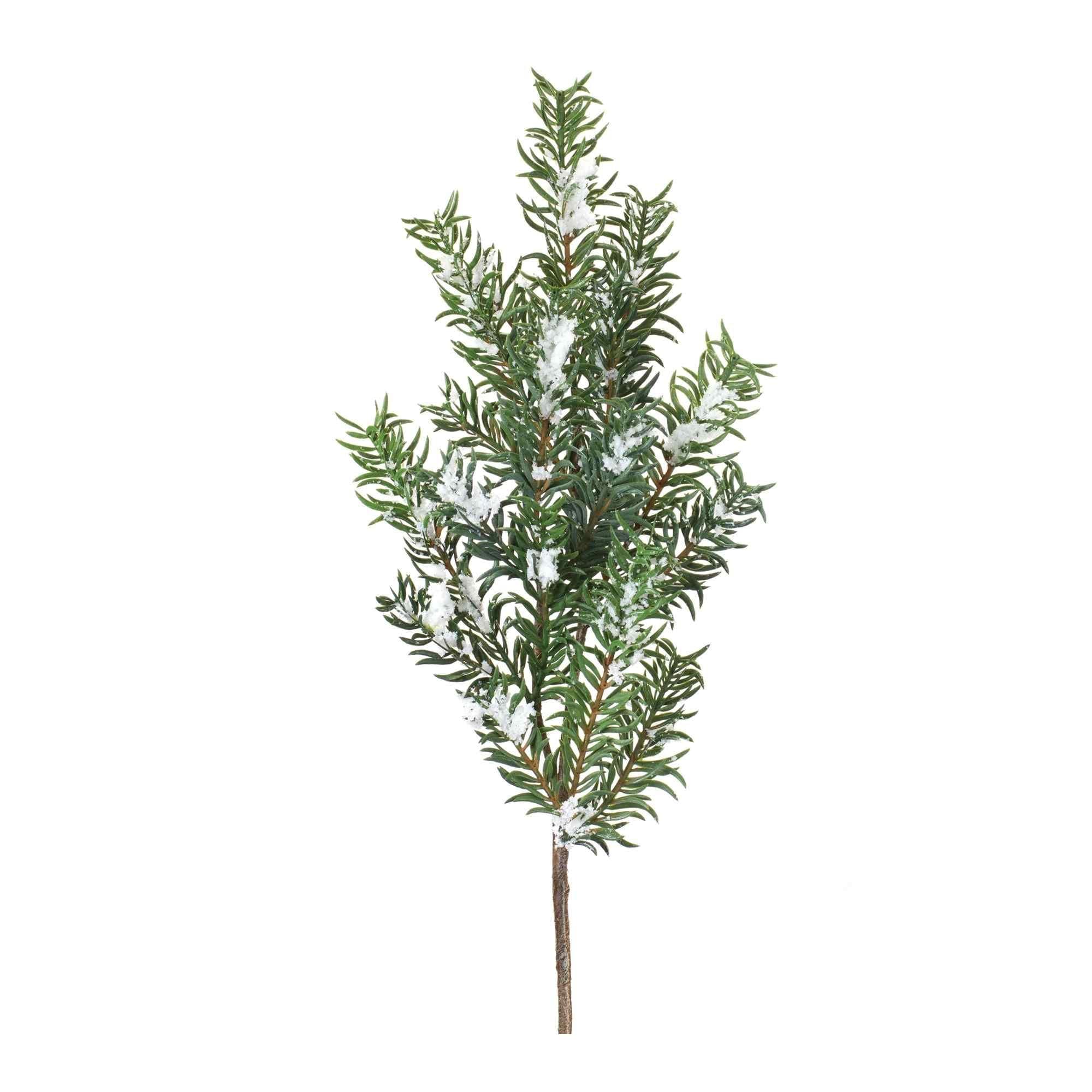 Set of 6 Frosted Pine Christmas Artificial Sprays 30