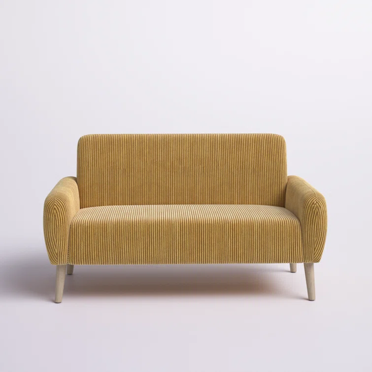 Paschall 57'' Corduroy Loveseat