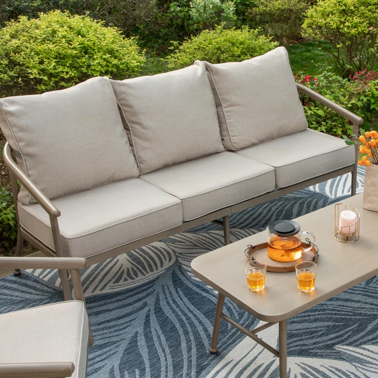 Tico 5 - Person Outdoor Seating Group with Cushions