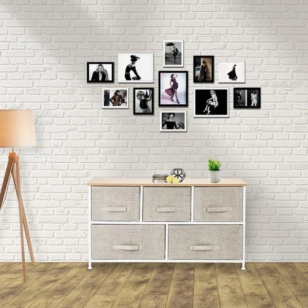 Living Room Unit Storage Cabinet with Drawers Simple TV Stand Chest of Drawers