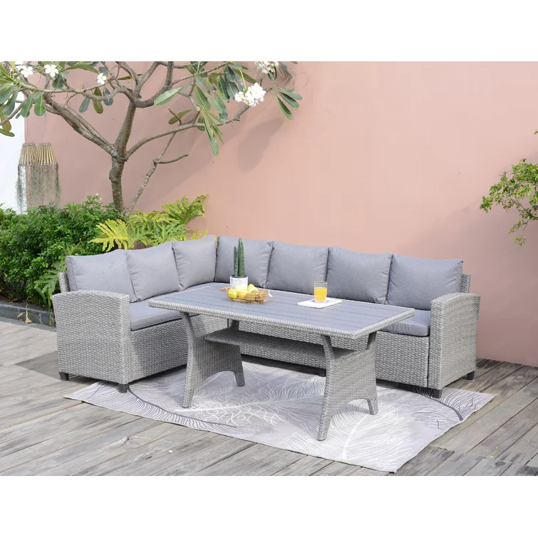 Umah 5 - Person Outdoor Seating Group with Cushions