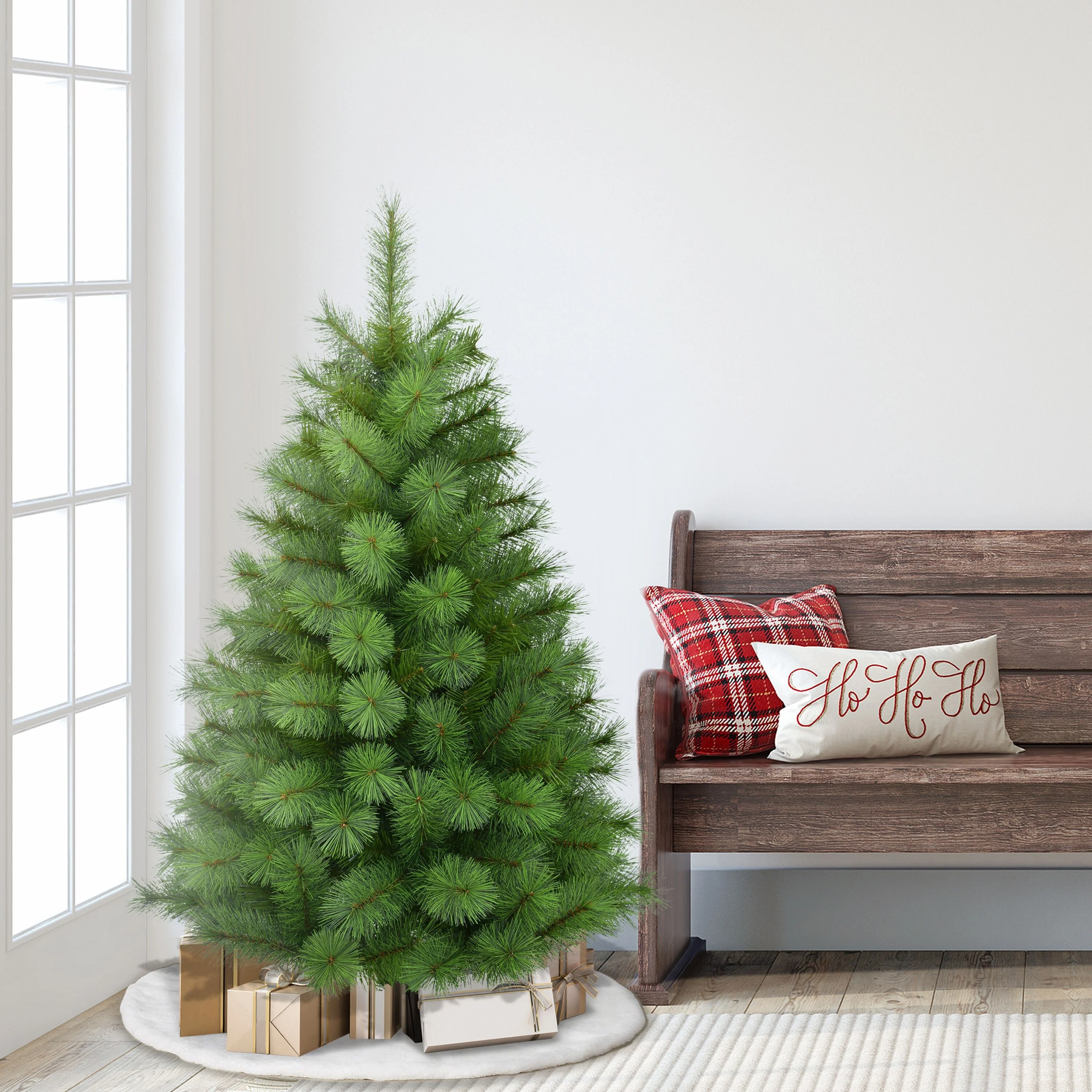 Puleo International 4.5' Artificial Wyoming Pine Christmas Tree