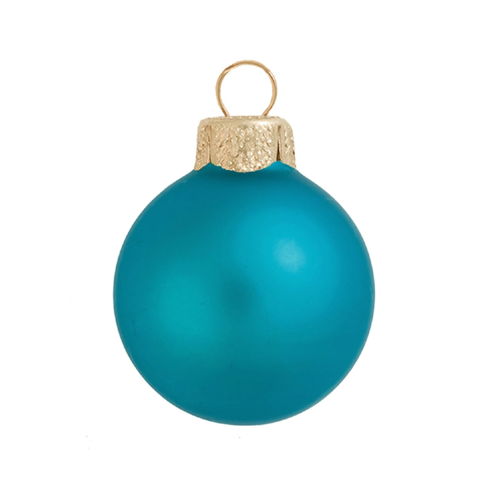 Matte Finish Glass Christmas Ball Ornaments 4.75