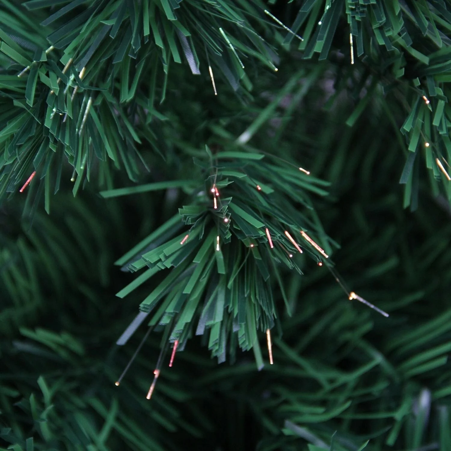6' Pre-Lit Medium Color Changing Fiber Optic Artificial Christmas Tree - Multicolor Lights.