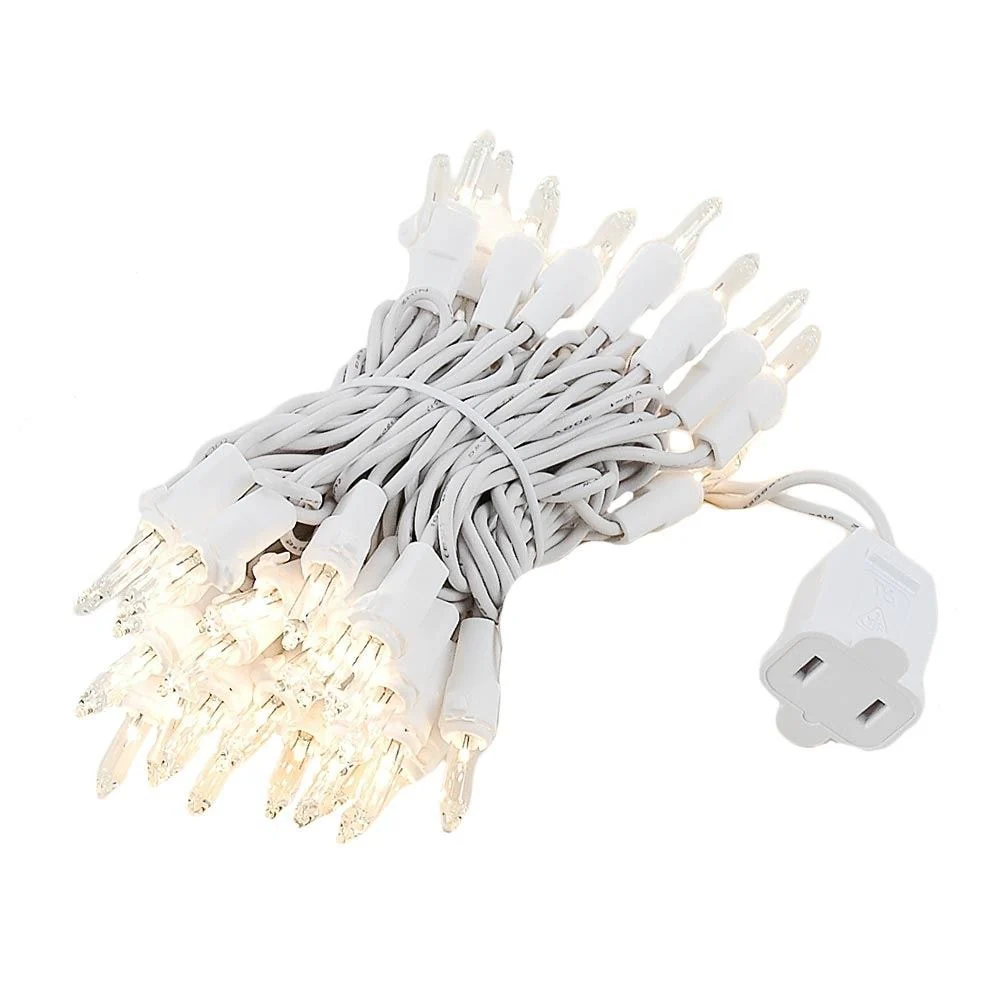 50 Light Christmas Mini Light Set, 25' Long