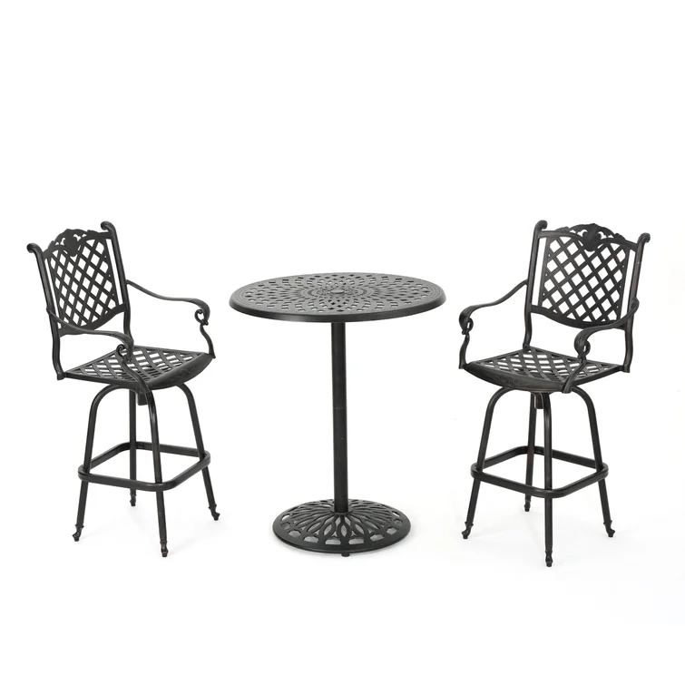 Richwood 2 - Person Round Outdoor Dining Set