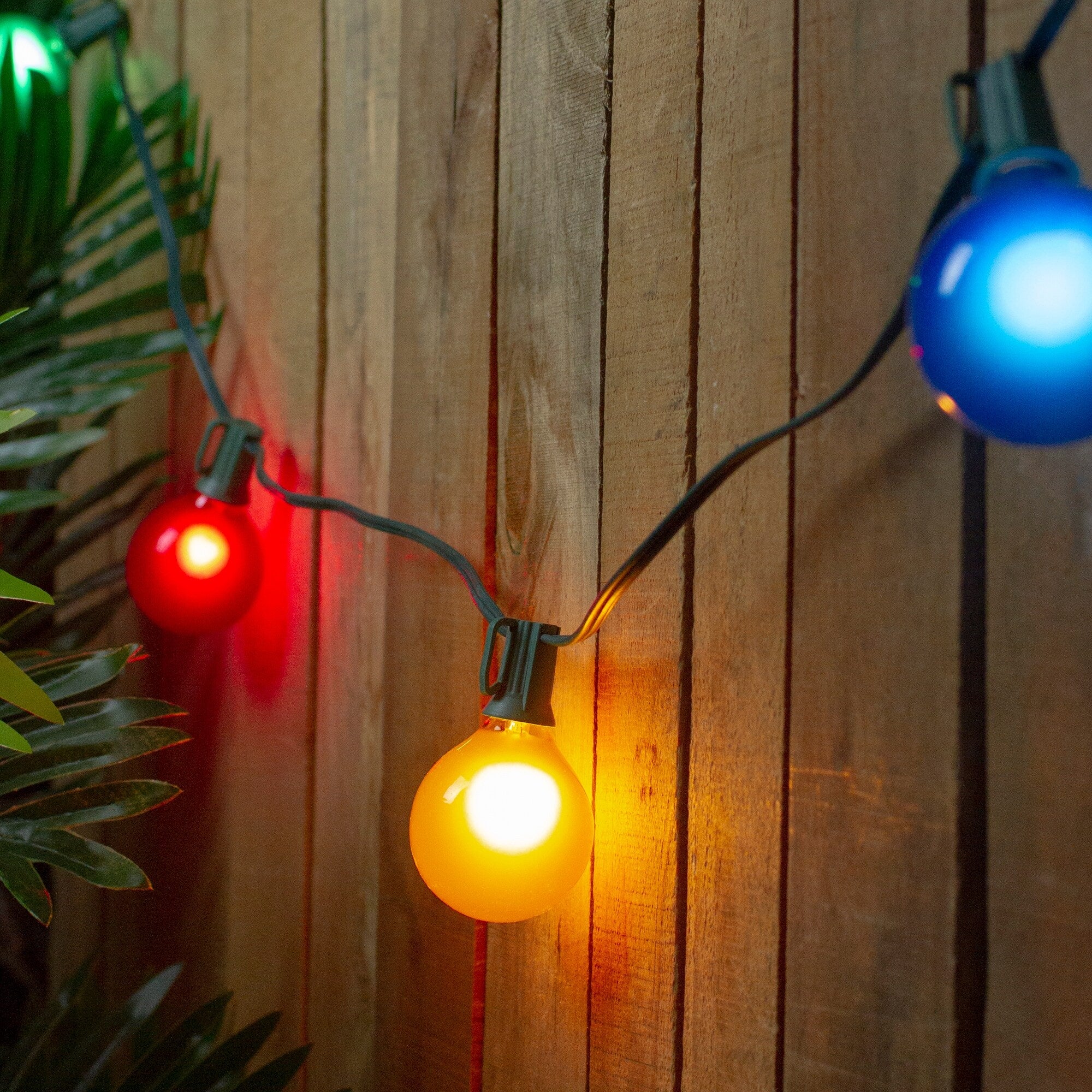 15-ct Multi-Color Satin G50 Globe Christmas Light Set, 13.75ft