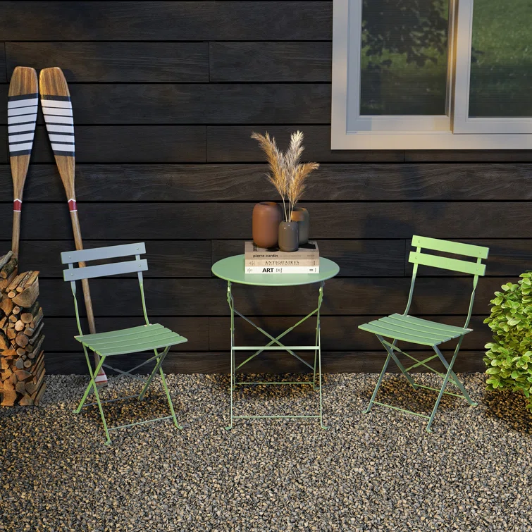 Shelah 2 - Person Round Outdoor Dining Set