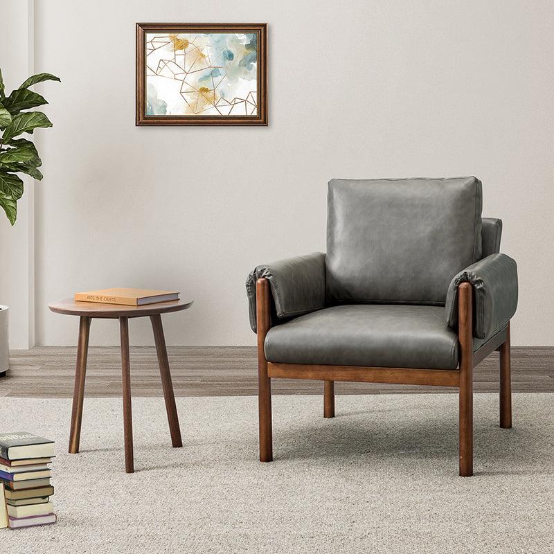 Henry Vegan Leather Armchair