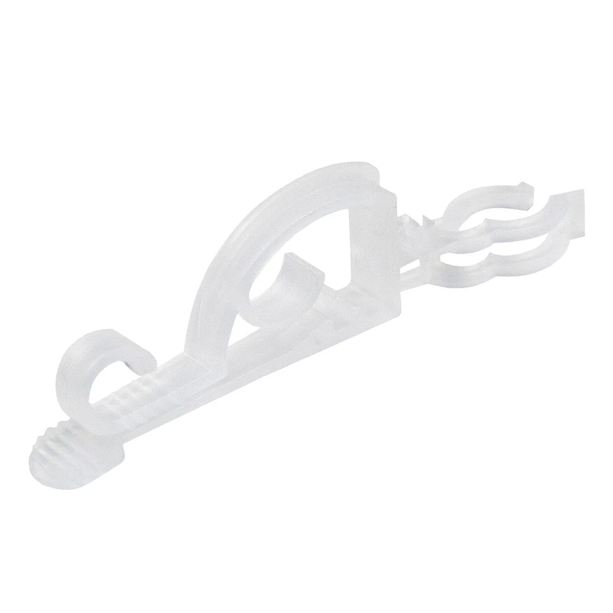 Set of 75 Clear Max Pro Anywhere Christmas Light Clips - 4