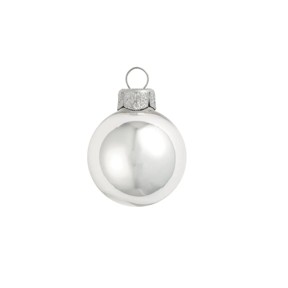 Shiny Finish Glass Christmas Ball Ornaments 4.75