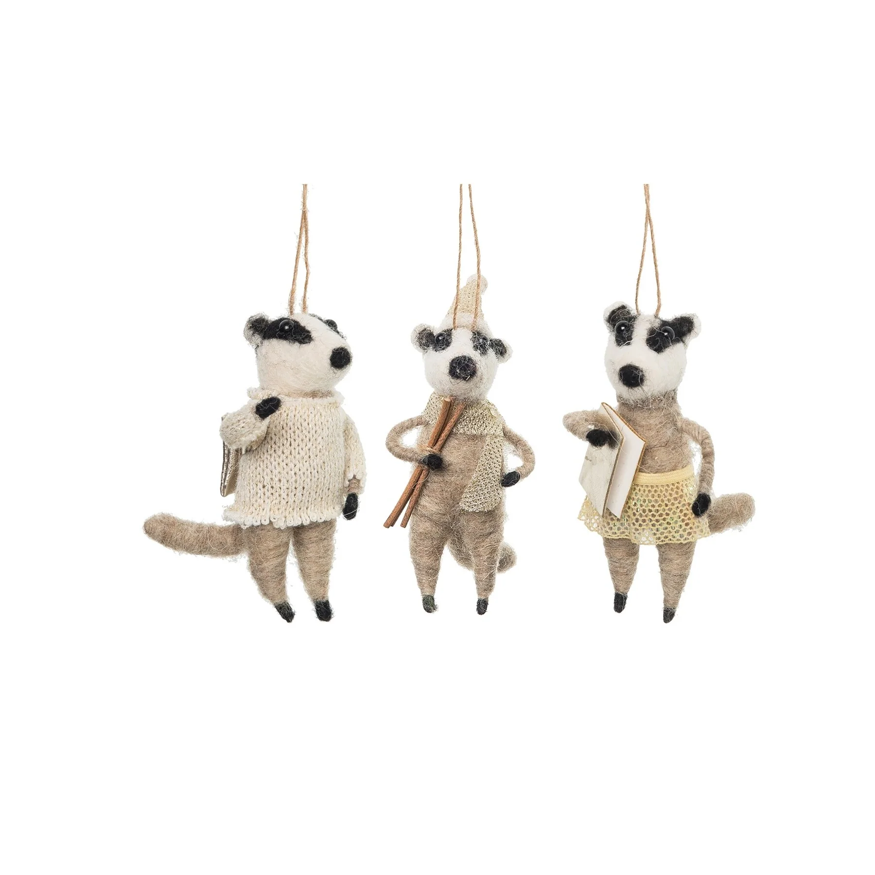 Backpacking Badgers, Set of 3