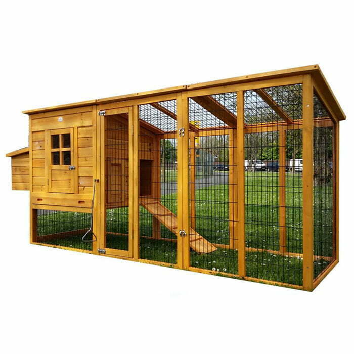 The Cottage With Large Run Chicken Coop