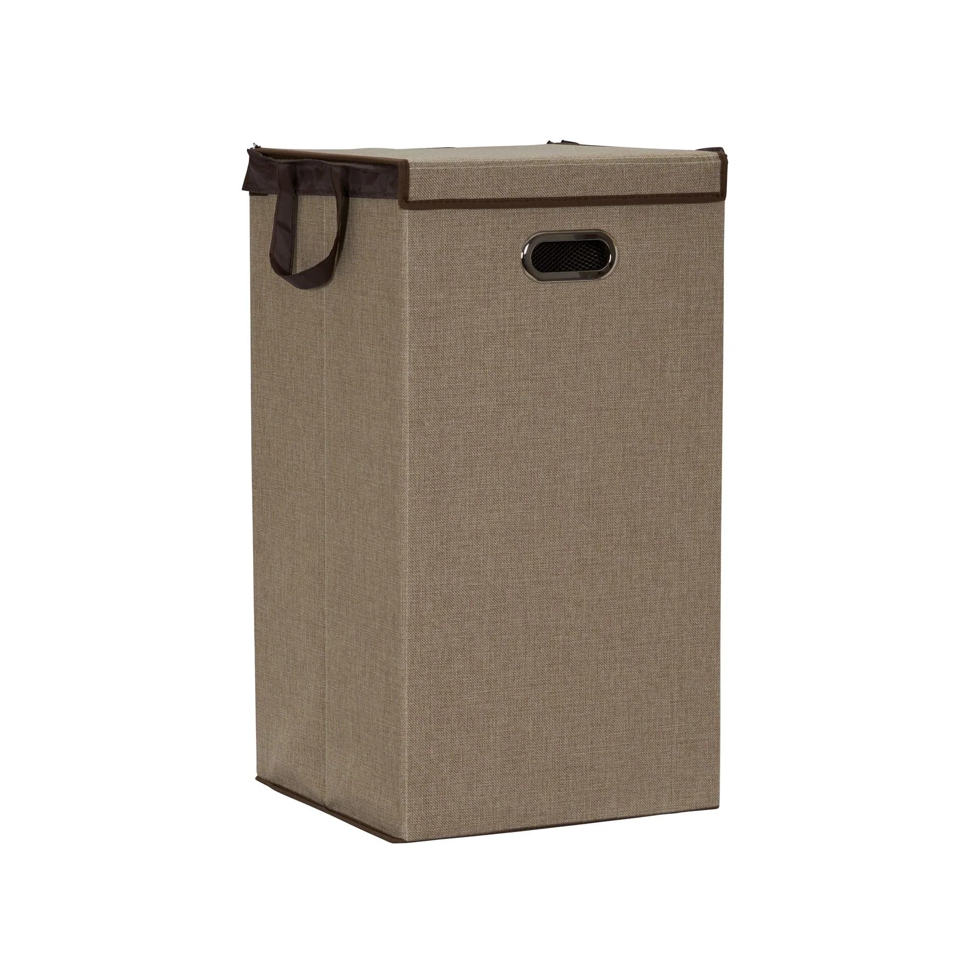 Household Essentials Laundry Hamper with Lid and Handles - 14.0