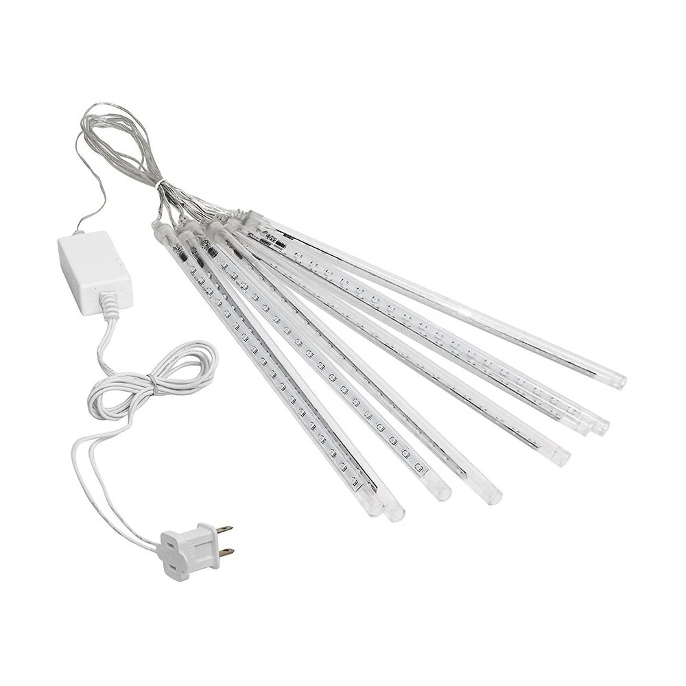 Electric Multicolor Meteor Flash Christmas Light 8 Meteors 36 LED Each