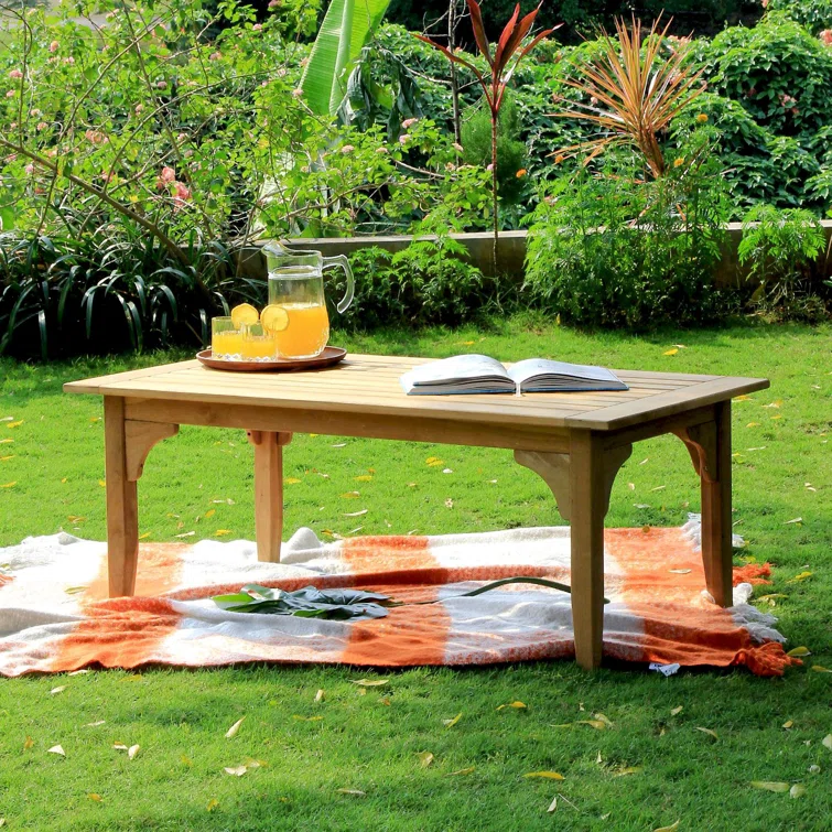 Summerton 7 Piece Teak Sofa Seating Group with Cushions