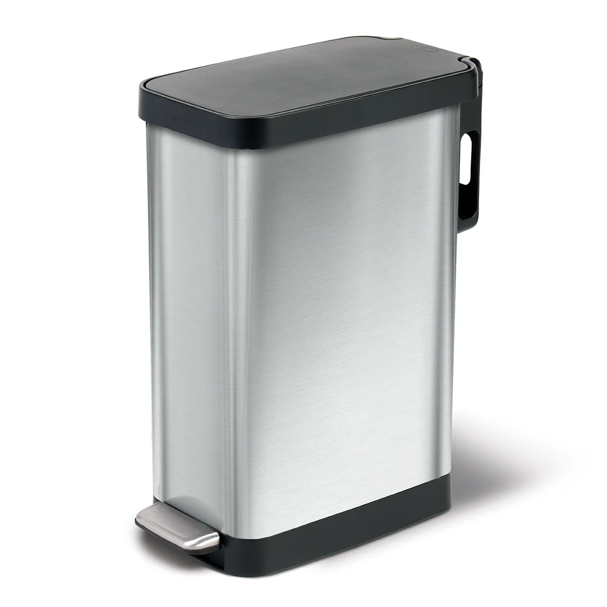 Glad Slim Stainless Steel Step Trash Can