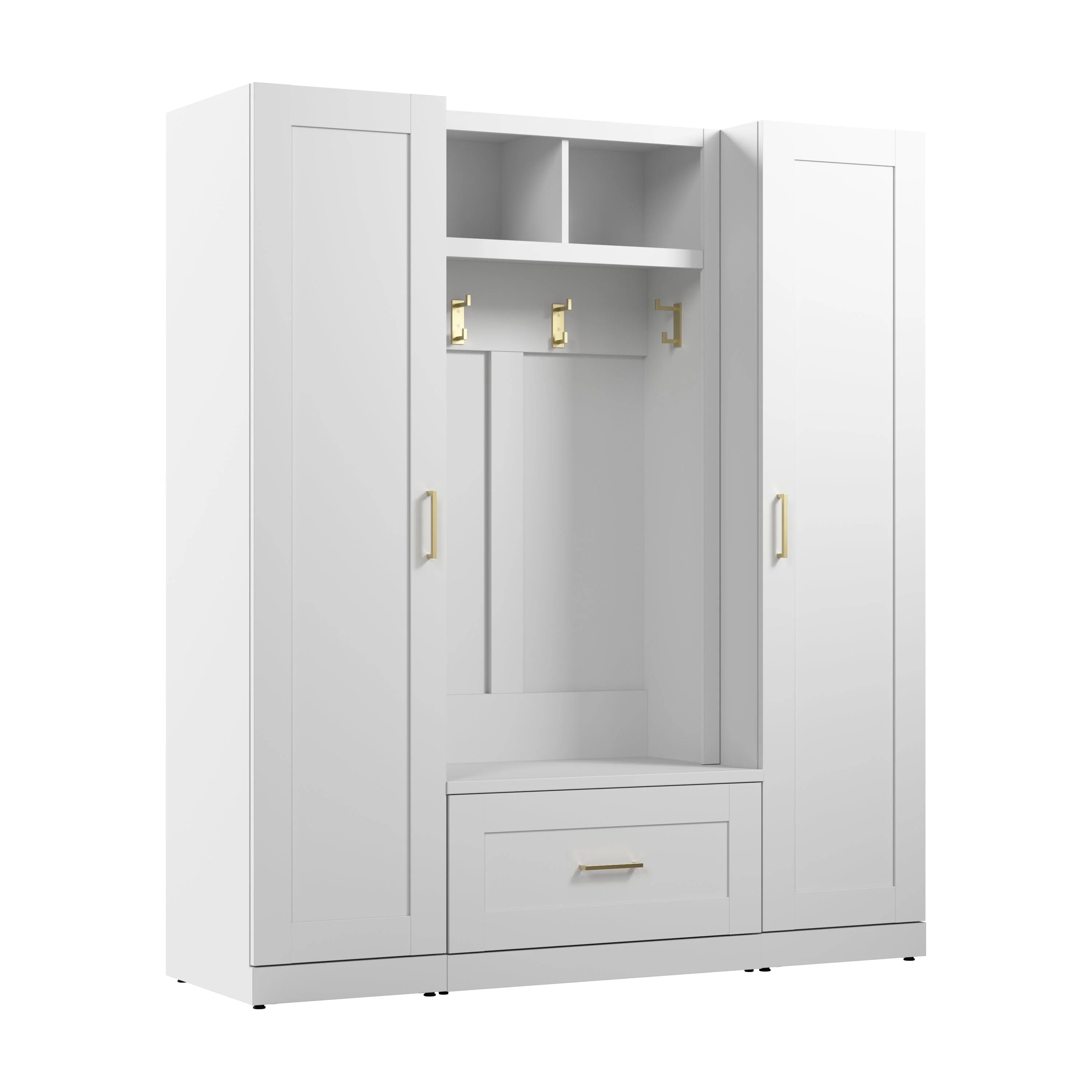 Hampton Heights Entryway Storage Set with Cabinet by Bush Furniture