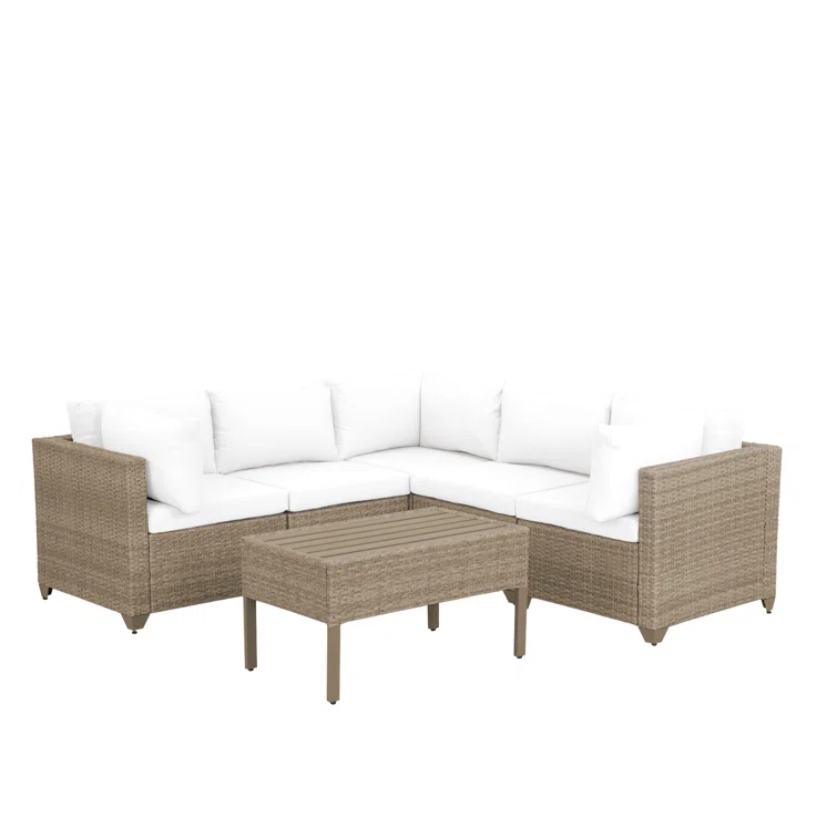 Aranka 5 - Person Outdoor Seating Group with Cushions
