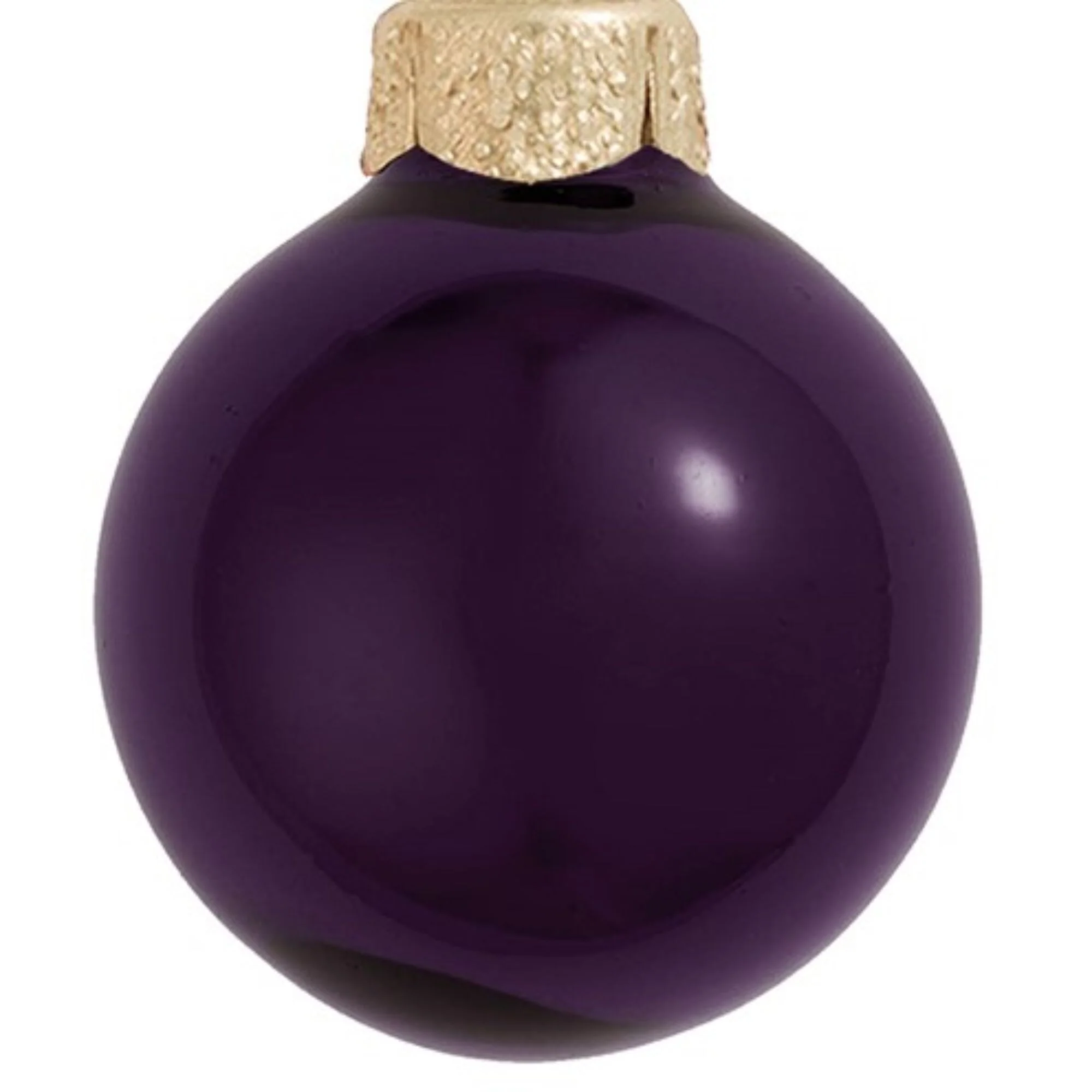 Shiny Finish Glass Christmas Ball Ornaments 2