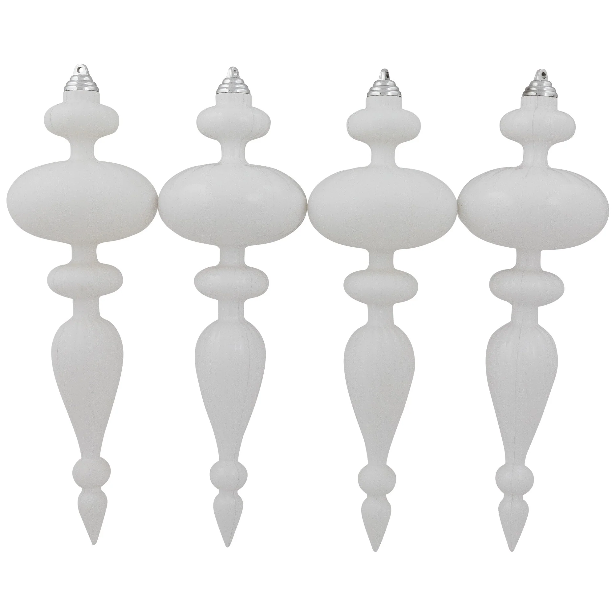 Commercial Size Shatterproof Finial Christmas Ornaments - 14