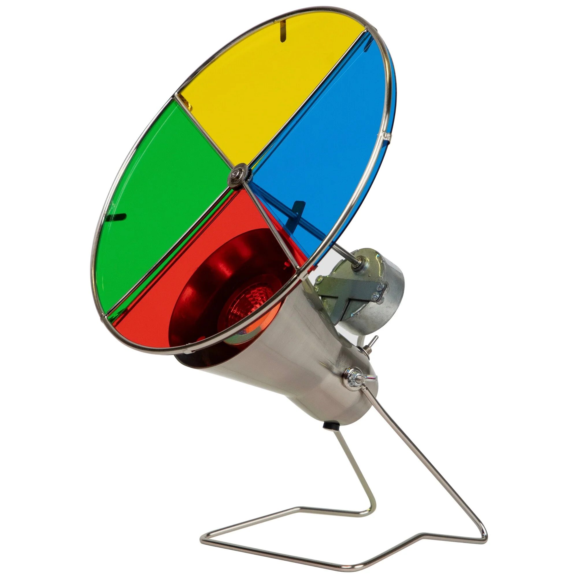LED Lighted Rotating Christmas Tree Color Projecting Wheel - 13