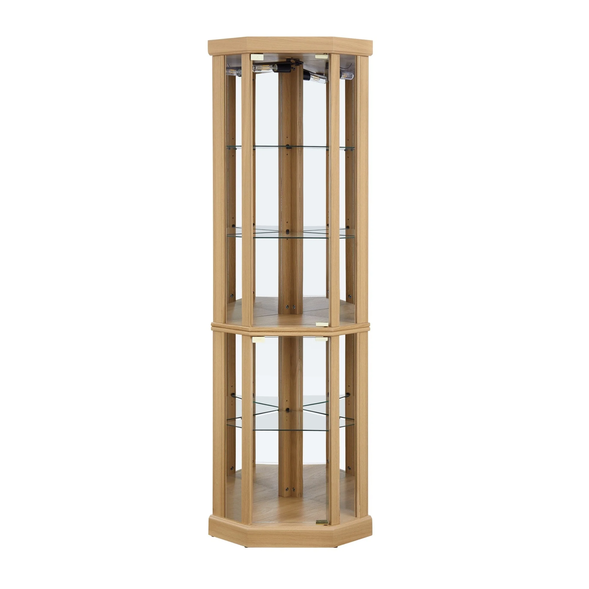 Corner Treasure Display Cabinet