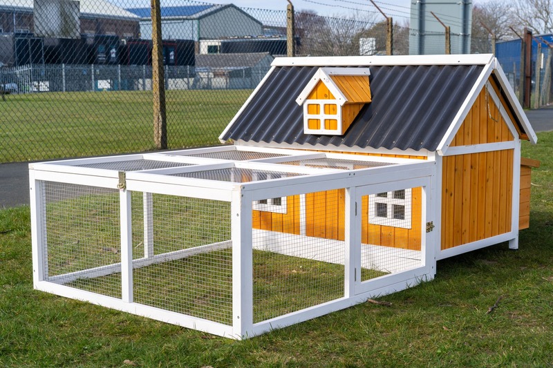 Eco Farm House + Run Chicken coop