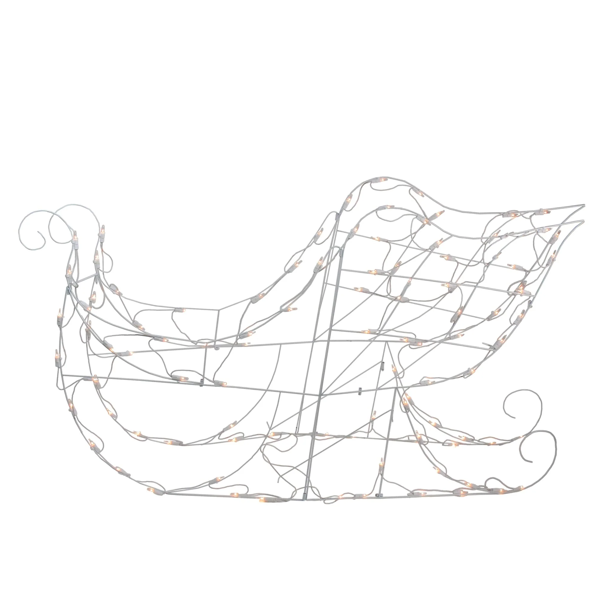 Lighted Sleigh Outdoor Christmas Decoration - 42