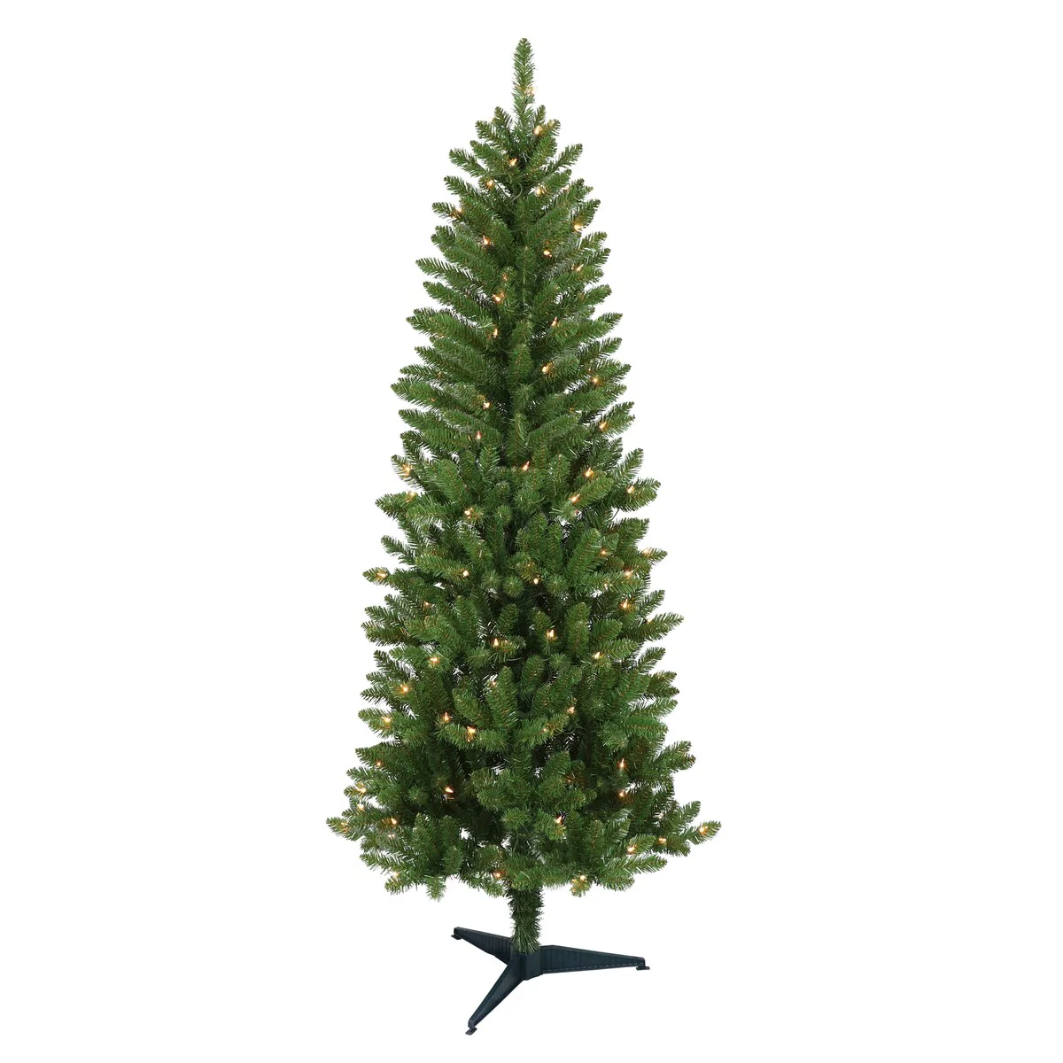 Puleo International Pre-Lit 4' Carson Pine Artificial Christmas Tree