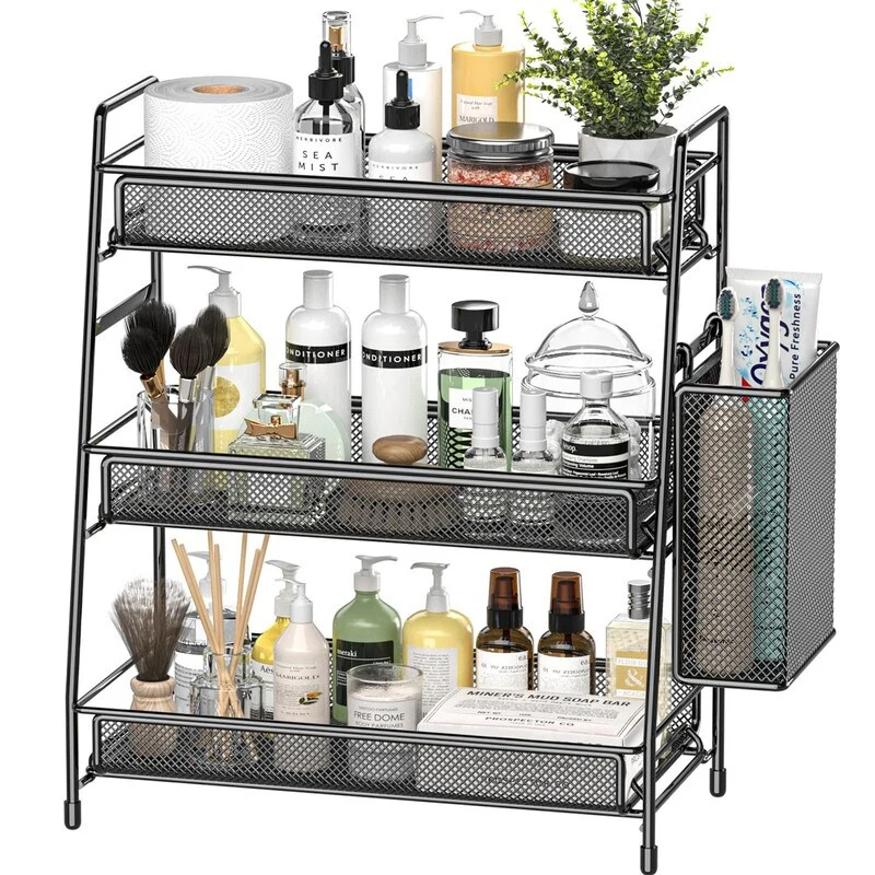 Bathroom Countertop Organizer Shelf - 7