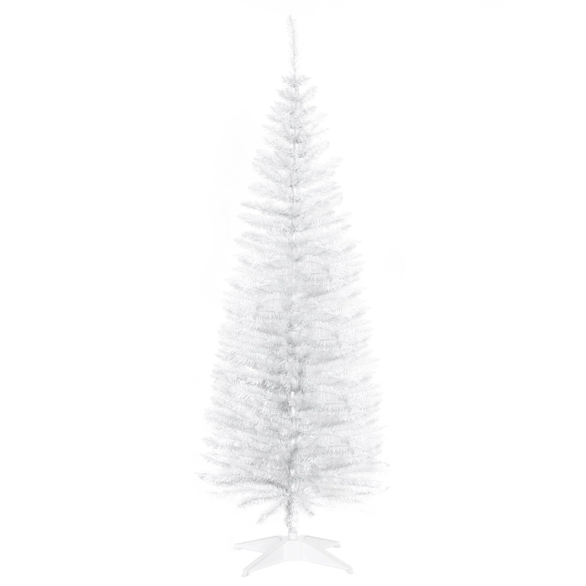 5' Artificial Pencil Christmas Tree with 294 Realistic Tips and Plastic Stand