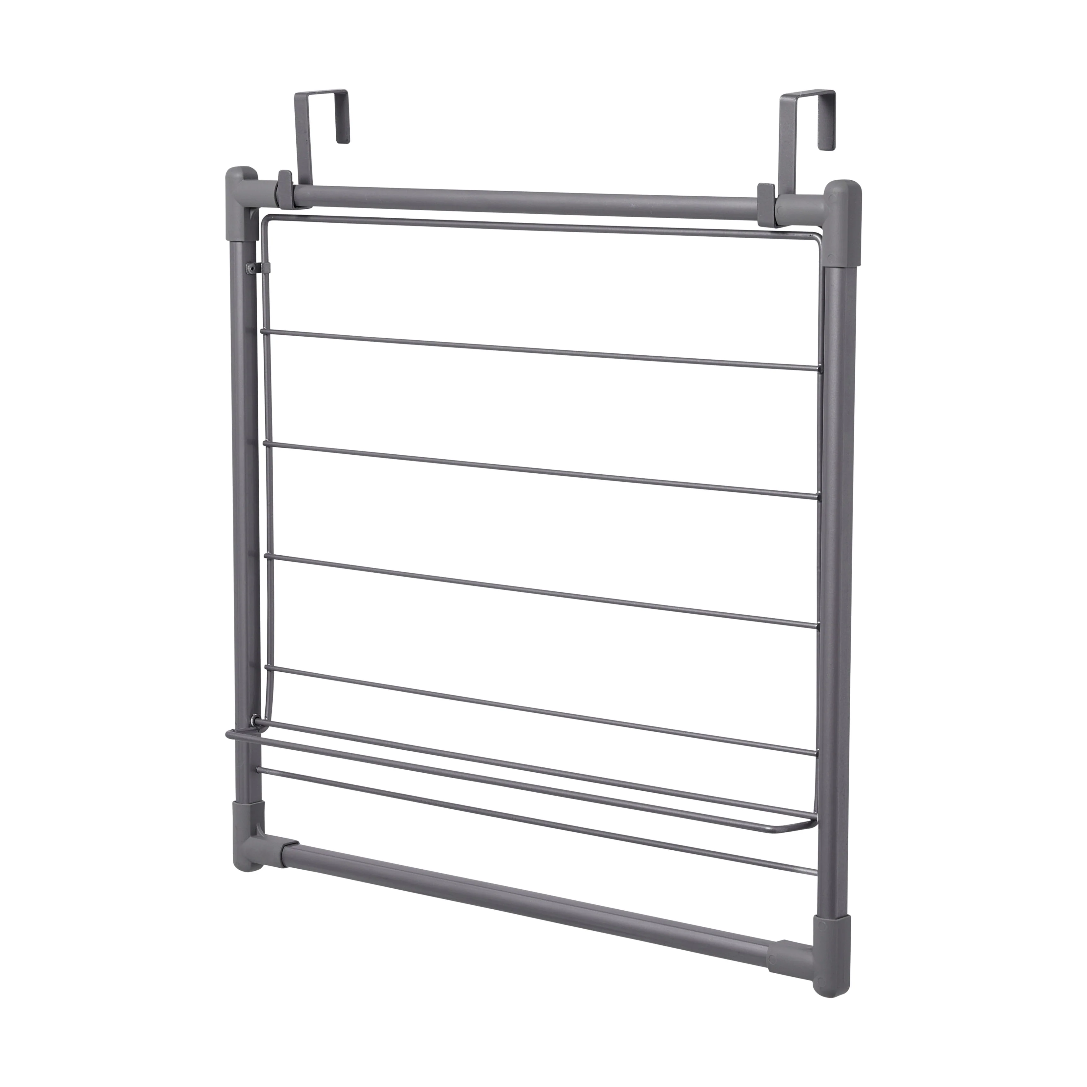 Household Essentials Metal Expandable Over the Door Drying Rack - 22.0