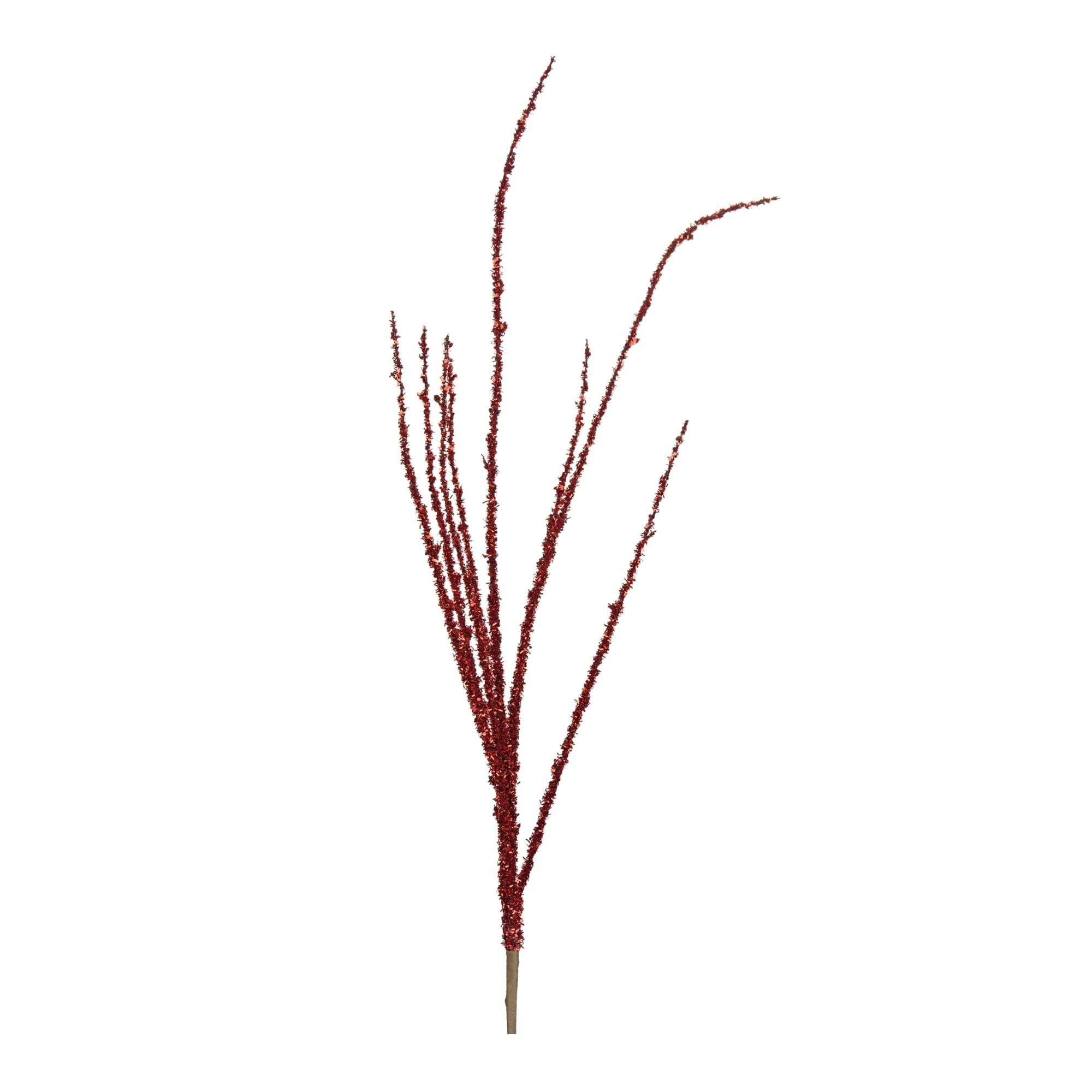 Tinsel Artificial Christmas Branch Sprays - 43