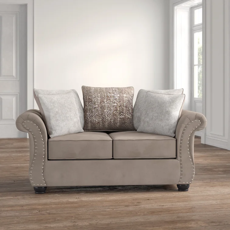 Claude 59.5'' Upholstered Loveseat