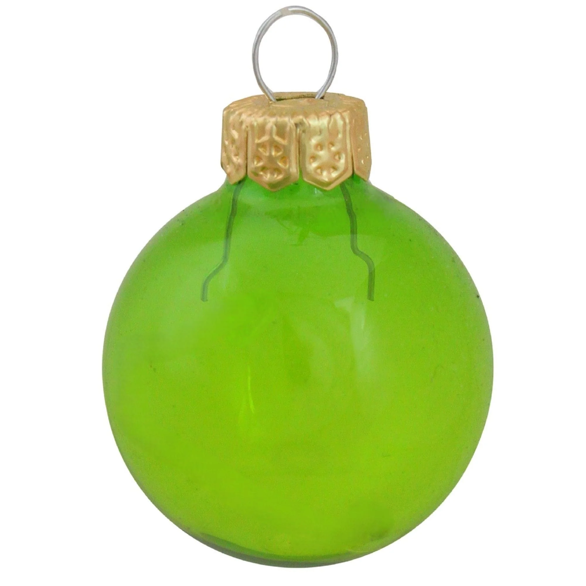 Matte Finish Glass Christmas Ball Ornaments 3.25