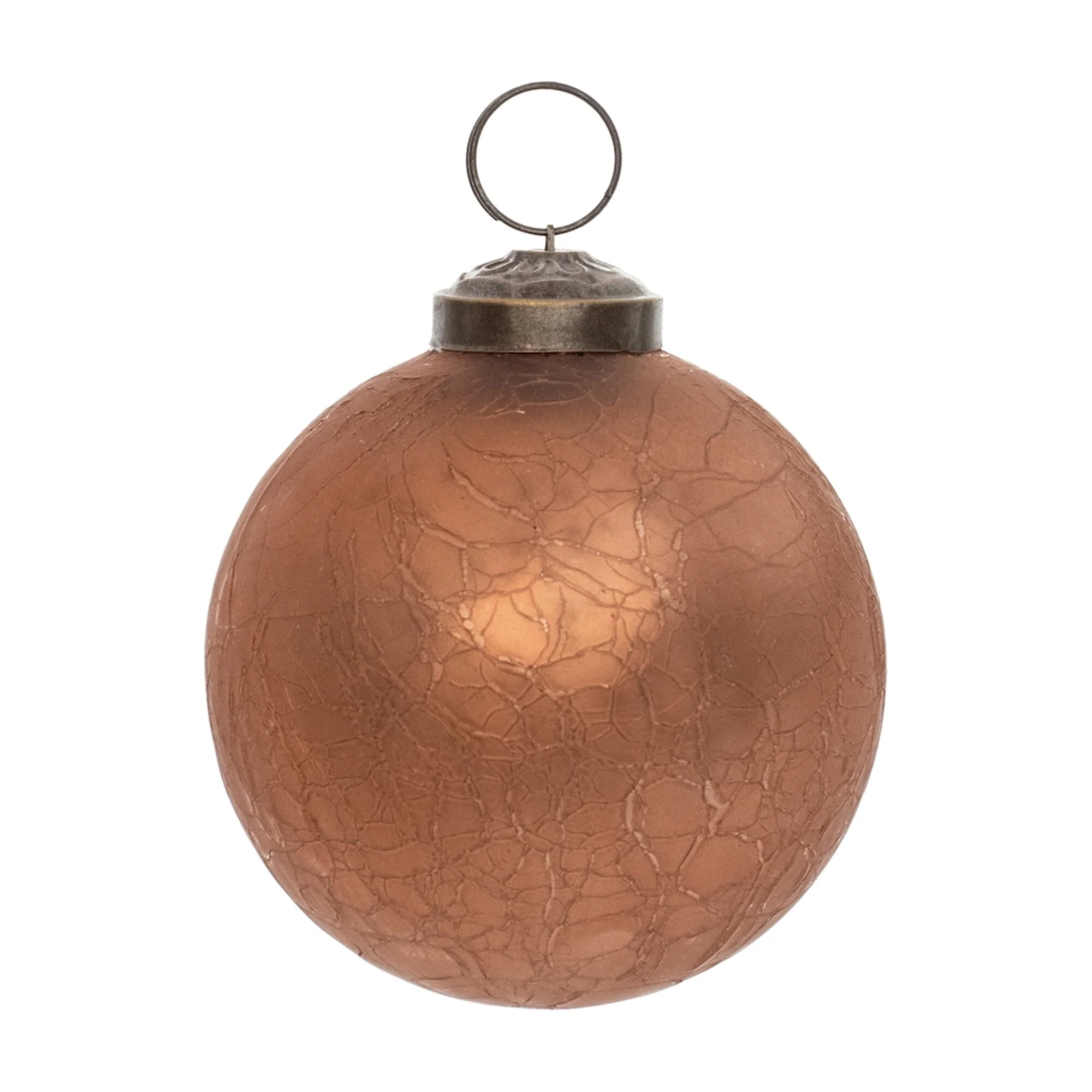 Shiny Finish Glass Christmas Ball Ornaments - 4