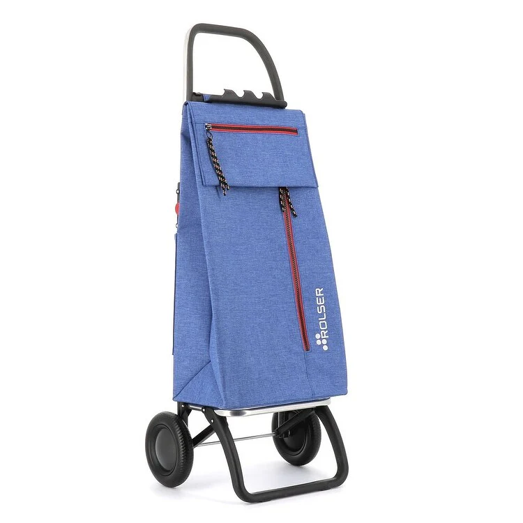 Shopping Trolley Rolser Wallaby Tweed 2 Wheel Foldable - 16.14 in.W x 12.6 in.D x 41.14 in.H