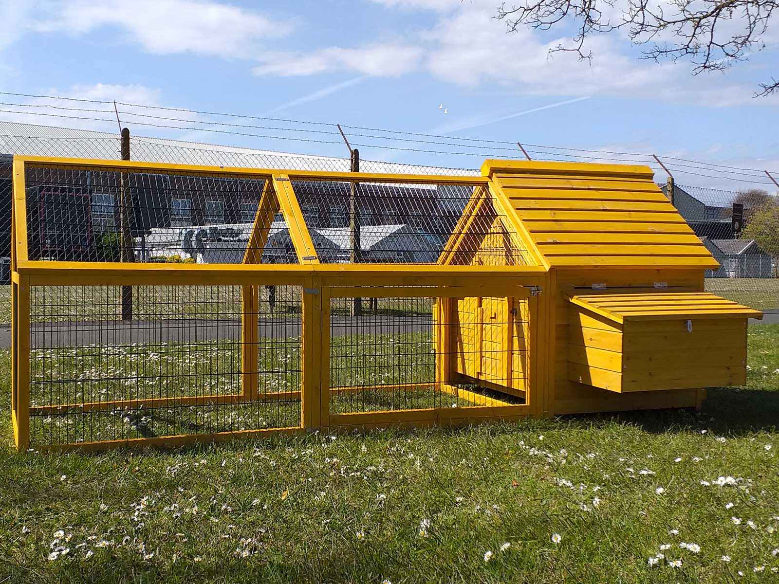 Skylight Cottage Chicken Coop With 2 Meter Run