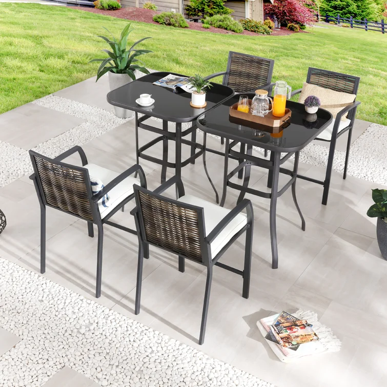Aaziyah 4 - Person Square Outdoor Dining Set