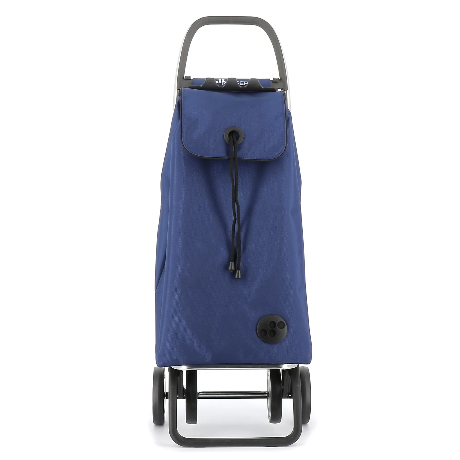 Rolser I-Max MF 4 Wheel Foldable Shopping Trolley - 15.35 in. W x 41.34 in. H x 12.6 in. D